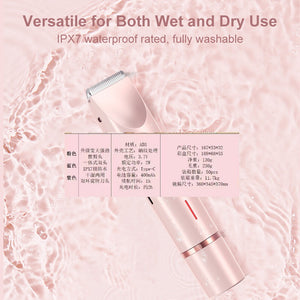 Women&#039;s Double-head Shaving Apparatus Private Trimming Shaving Apparatus Body Washing Dry And Wet Dual-purpose Hair Removal Apparatus