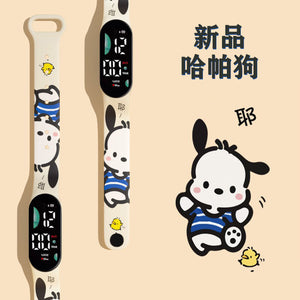 New Pacha Dog Cartoon Electronic Watch Student Cute Children Cartoon Printed LED Sports Watch Wholesale