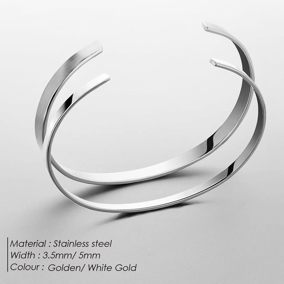 Accessories Cold Wind Bracelet European And American Simple Fashion Open Design Bracelet