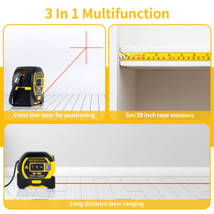 Cross-border Multi-function Laser Rangefinder Electronic Ruler Measuring Instrument Infrared Laser High-precision Laser Ruler