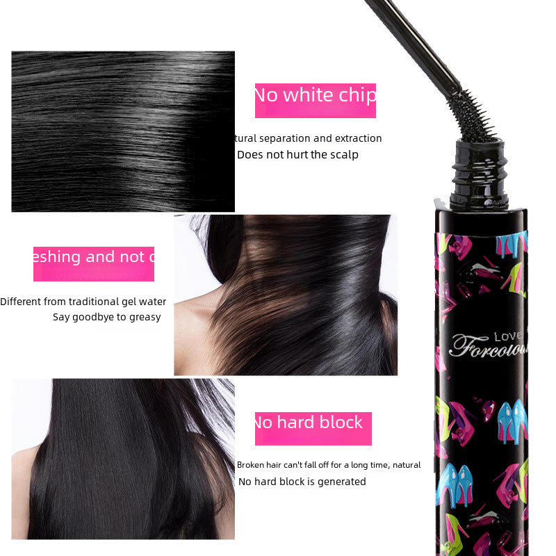 Hair Styling Comb Rod Broken Hair Artifact Broken Hair Finishing Cream Non-greasy Anti-frizz
