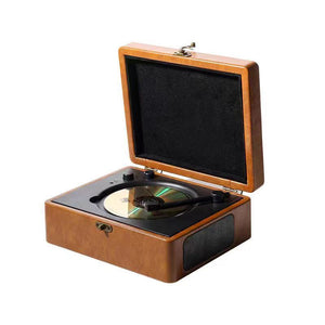 Retro Simple Fashion CD Player Bluetooth Audio Cheap Student Home Album Record Player Birthday Gift