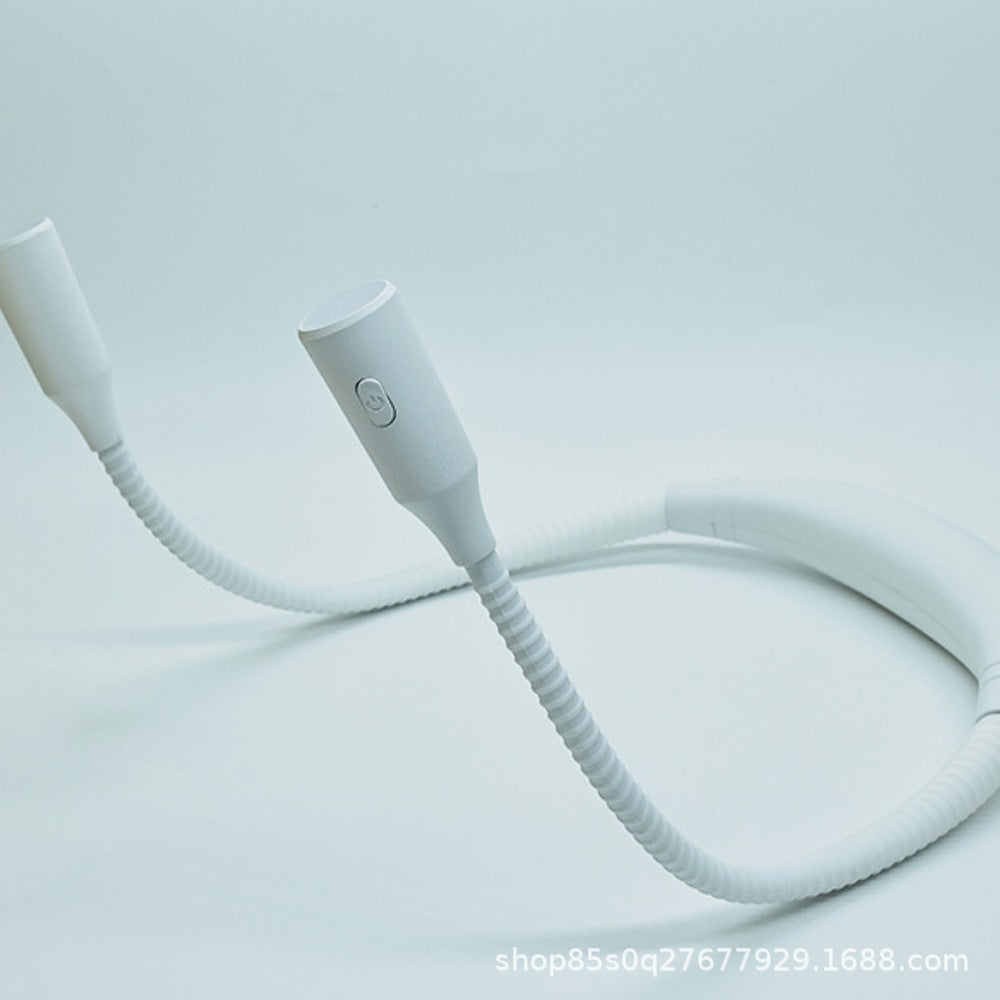 Cross-border Usb Charging Eye Protection Reading Lamp Student Dormitory Reading Homework Multi-functional Lightweight Portable Hanging Neck Lamp