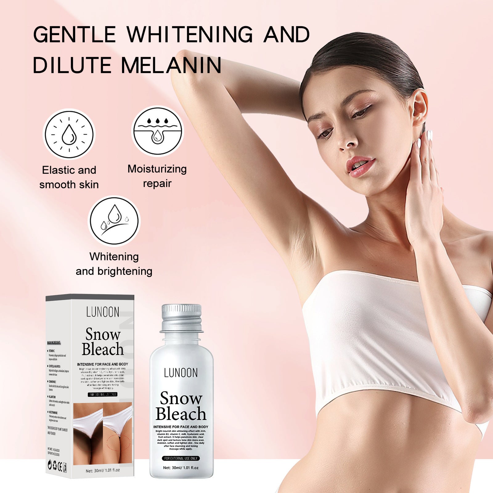 SOUG Private Anti-black Cream 30ml Armpit Thigh Private Parts To Black Cream SNOW BLEA