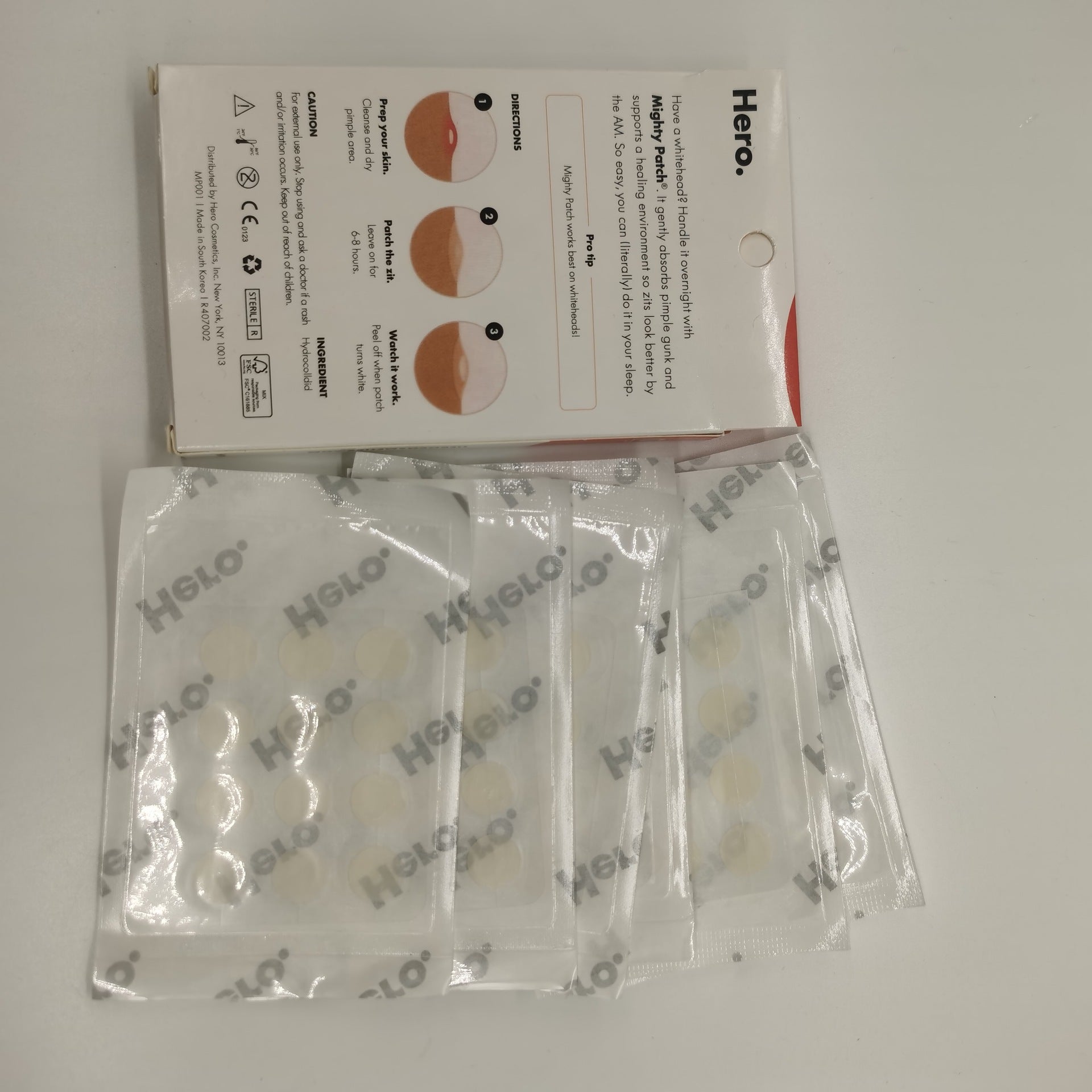 Hydrocolloid Pock Patch Waterproof Ultra-thin Pock Patch For Day And Night Use Mighty Patch 39 Patch