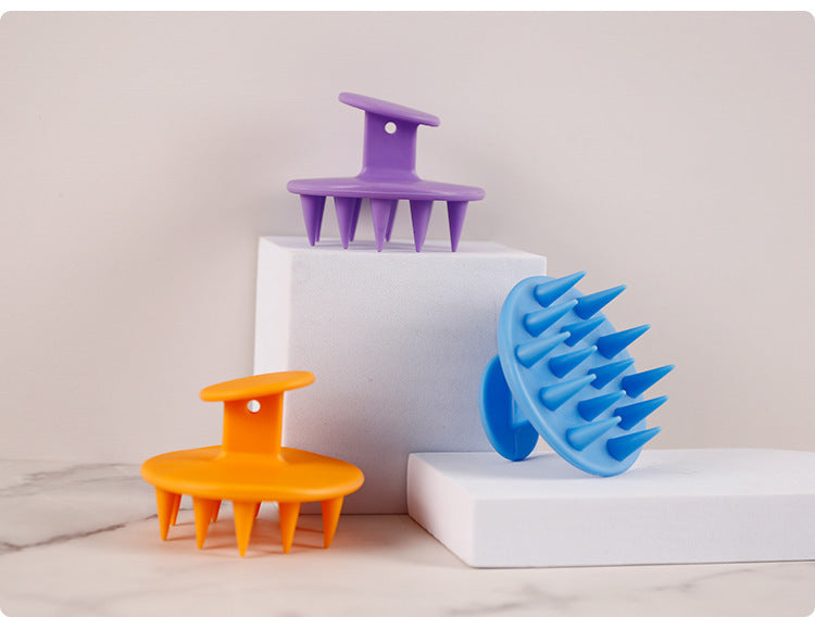 Shampoo Hair Massage Comb Shampoo Comb Soft Glue Comb Silicone Hair Shampoo Comb Hair Massage Comb