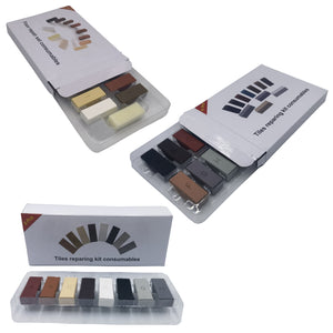 Furniture Floor Repair Kit Resin Wax Filling Beautifying Seam Tool Hole Eye Scratch Repair Suit Household Hardware Tools