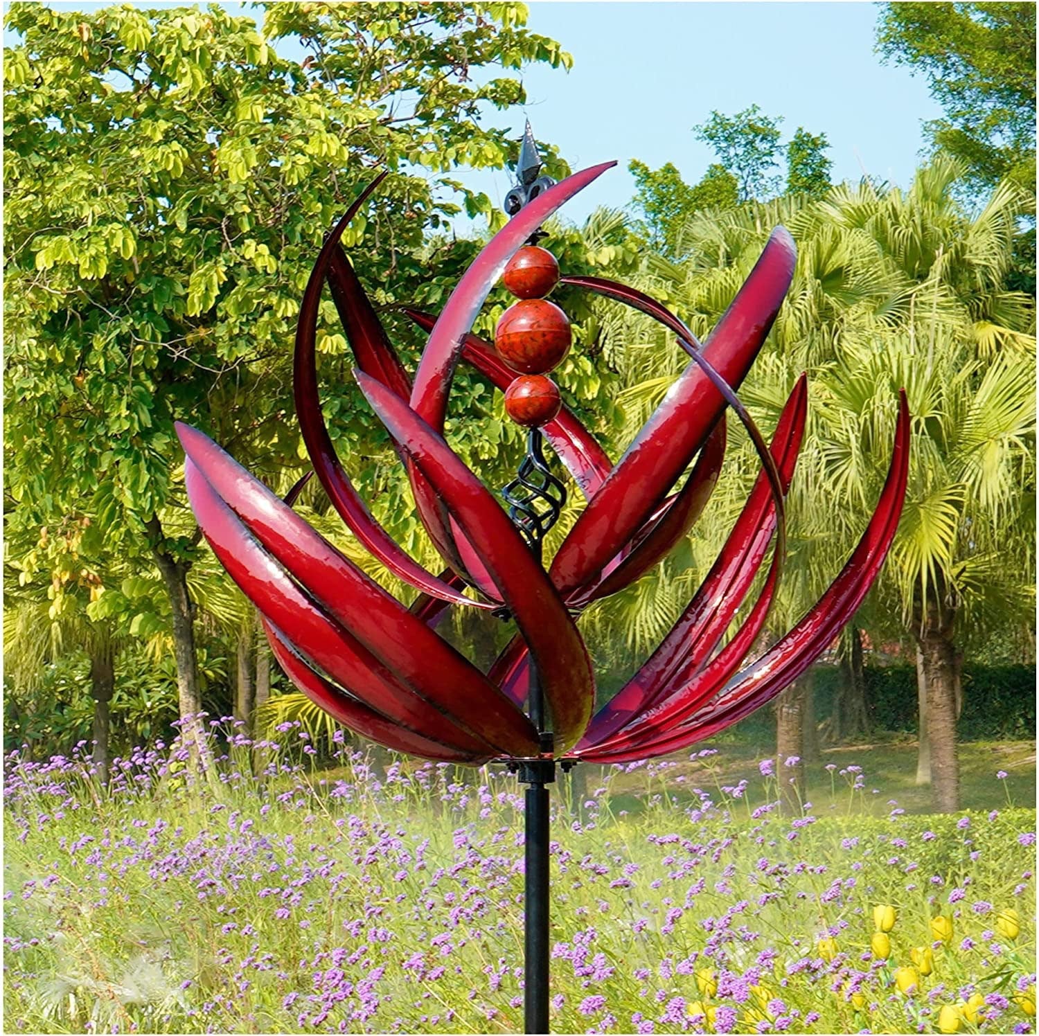 Harlow Wind Spinner Rotator Harlow Wind Spinner Iron Windmill Gardening