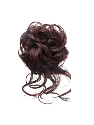 Idle Style Hair Clip Snood Ball Head Women&#039;s Natural Fluffy Long Hair Cover Wig Cap Ponytail Wig Ring Hairpin