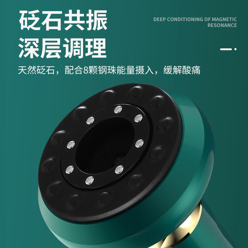 Cross-border Household Electric Meridian Scraping Machine Pressure Relief Cupping Charging Heating Massage Artifact Intelligent Cupping Machine Whole Body