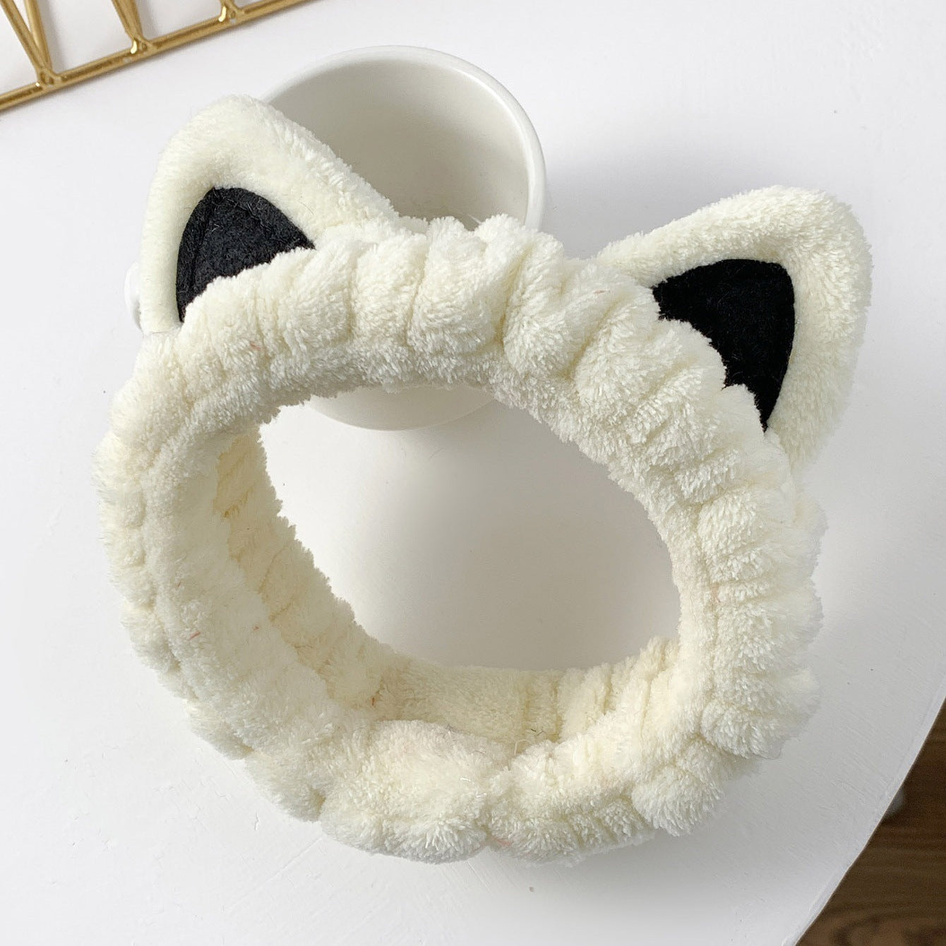 Female Face Wash Headband Cartoon Thickened Cat Ear Makeup Mask Headband Hair Accessories Headband