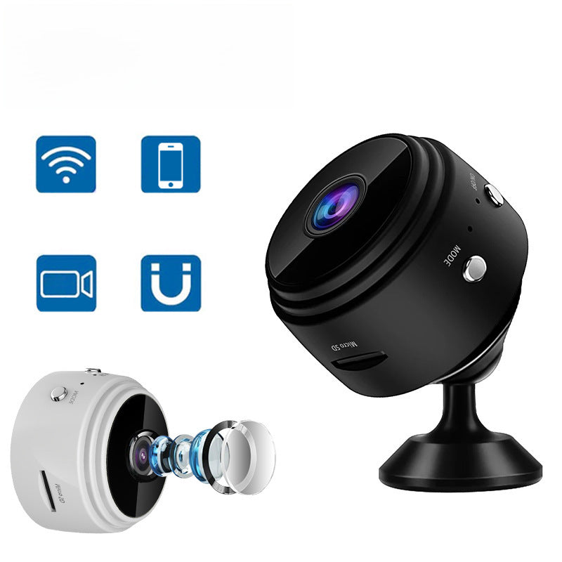 A9 High Definition 1080p Infrared Night Vision Wireless Wifi Children&#039;s Sports Aerial Photography Camera Dv A9 Camera Head