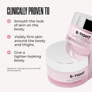 B- TIGHT-free Cellulite Milk Is Rich In Hyaluronic Acid To Significantly Tighten The Skin Of The Buttocks