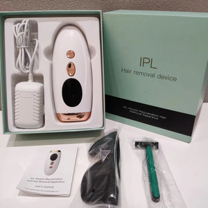 Household Photon Rejuvenation Portable Handheld Facial Whole Body Painless Strong Pulse Home Laser Hair Removal Instrument IPL