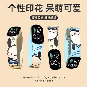 New Pacha Dog Cartoon Electronic Watch Student Cute Children Cartoon Printed LED Sports Watch Wholesale