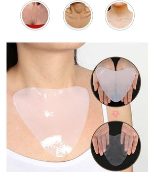 White Transparent Neck Membrane Collagen Neck Membrane Hydrating And Moisturizing Neck Membrane Sticker Collagen Absorbable Neck Chest Membrane White Ice Transparent Neck Chest Membrane